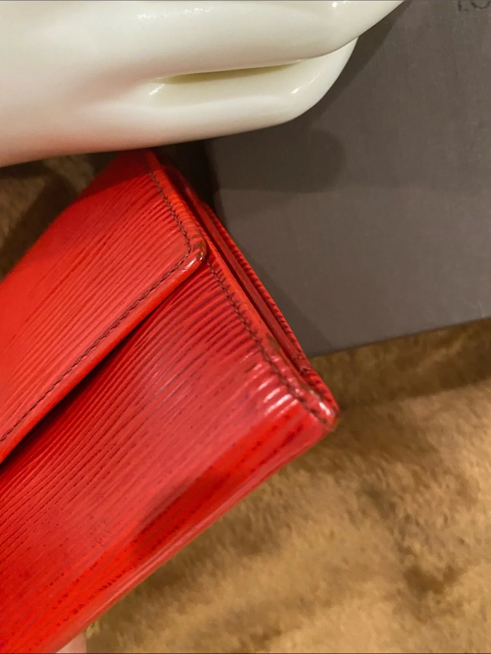 Louis Vuitton triple compact wallet